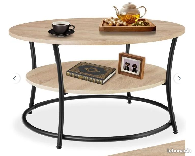 Table basse ronde (image 1)