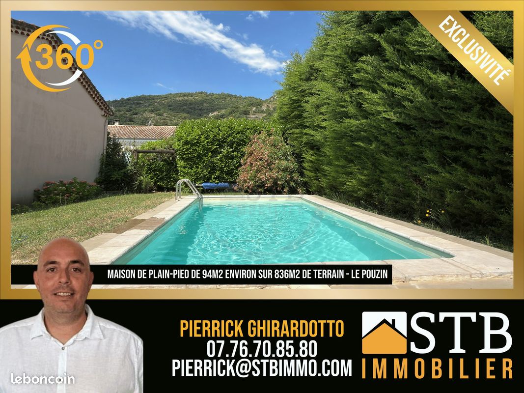 Maison 5 pièces 94 m² · à Le Pouzin · 94 m² · 239 000 €