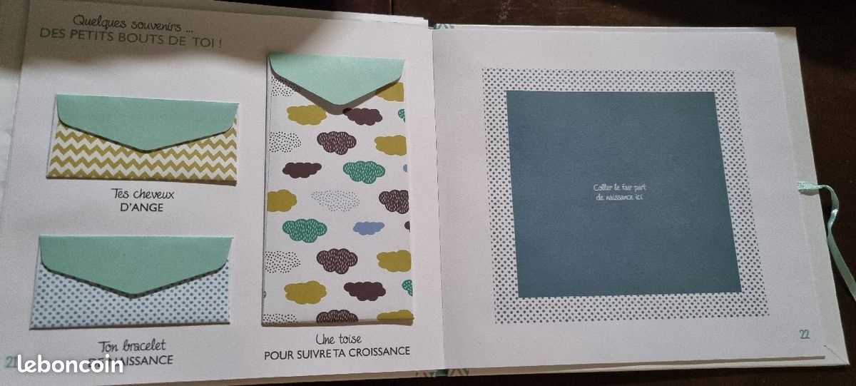 Livre de naissance et couverture (image 4)