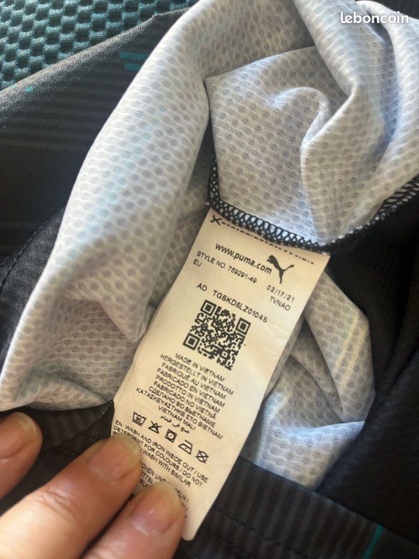 Maillot de Gardien Olympique de Marseille Puma – Taille XS (image 9)