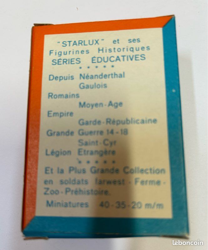 FIGURINE STARLUX MOYEN AGE TEMPLIER 6019 + BOITE