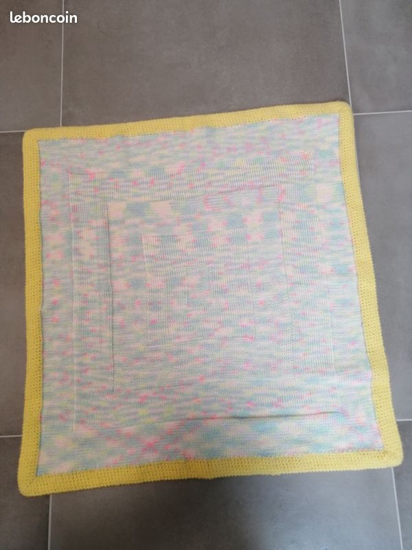 Couverture bébé fait main (image 1)