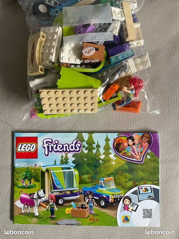 Lego Set 41371 Lego Friends Lego Friends Complet 41371 La Remorque