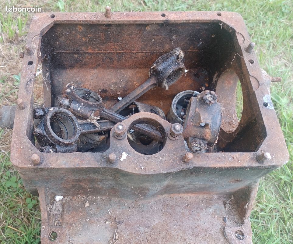 Haut Moteur voiture peugeot 172R 1925-29 (image 1)