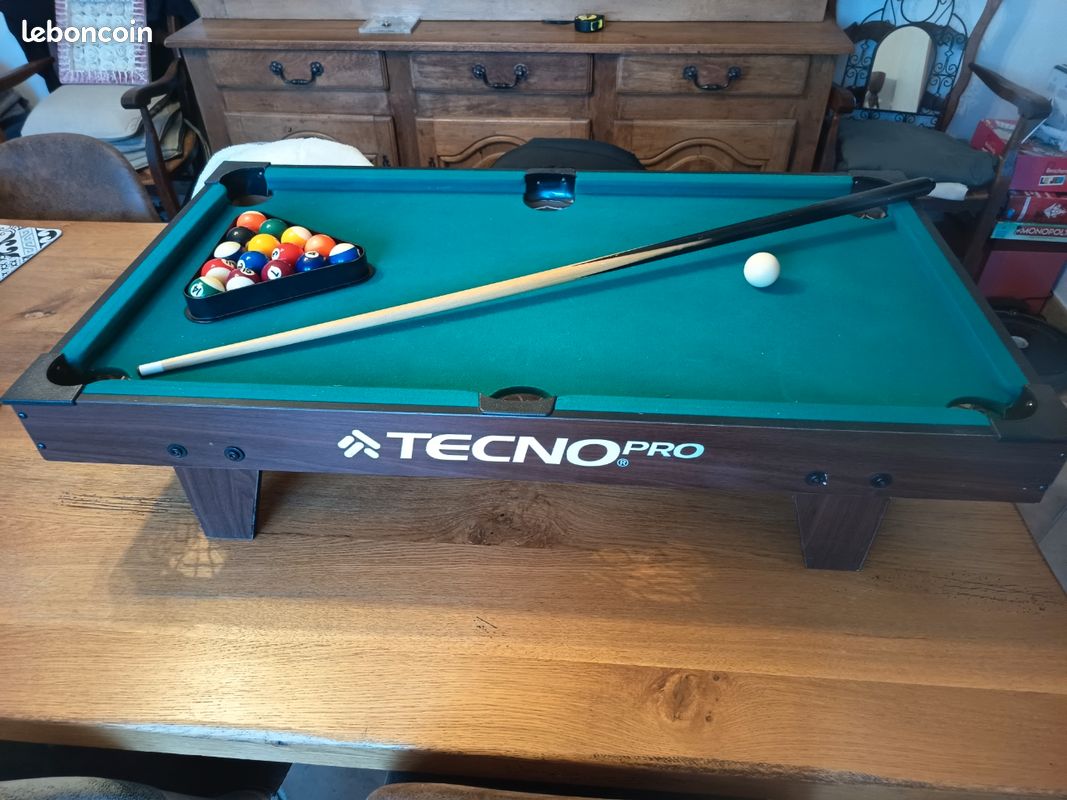 Billard de table avec sa boite d'origine ( MISTER GADGET Billard de table avec sa boite d'origine ( MISTER GADGET
