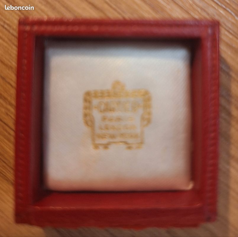 Cartier ecrin vintage authentique en cuir Montres Bijoux