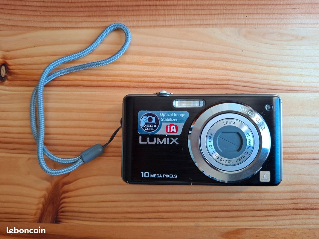 Appareil Photo Numérique Panasonic Lumix DMC-FS7 - Compact Bleu - Fonctionnel Occasion