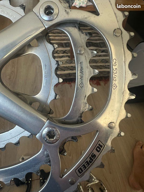 Groupe Campagnolo Record 10 Vitesses Gen 3 - N°2, Pédalier, Freins, Dérailleurs