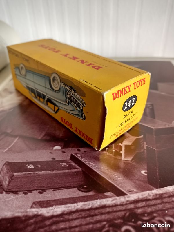 DINKY TOYS 24 Z Simca Versailles Boîte d'origine EUR 29,00 - FR