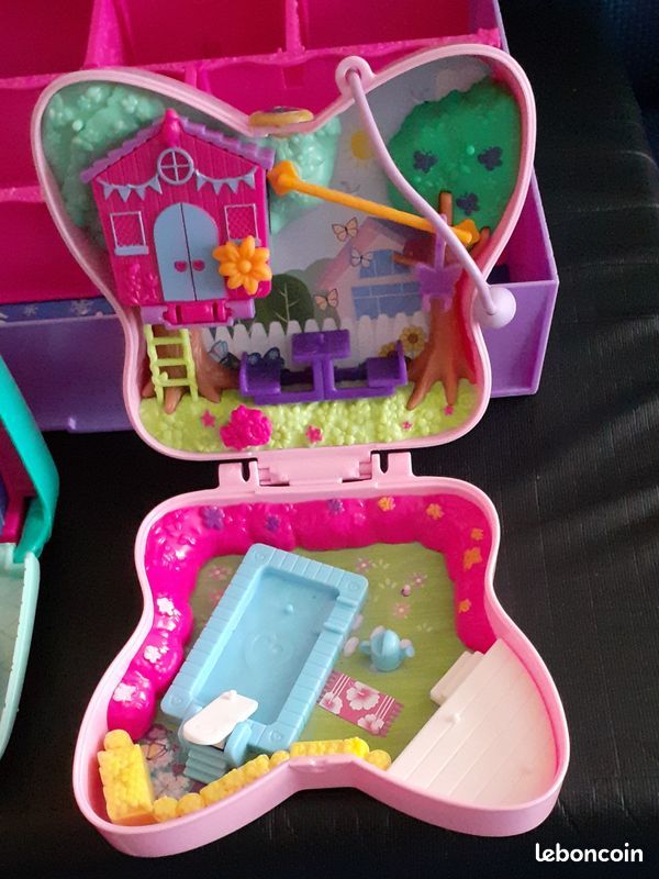 Lot de Polly Pockets: flamant, lama etc (image 6)
