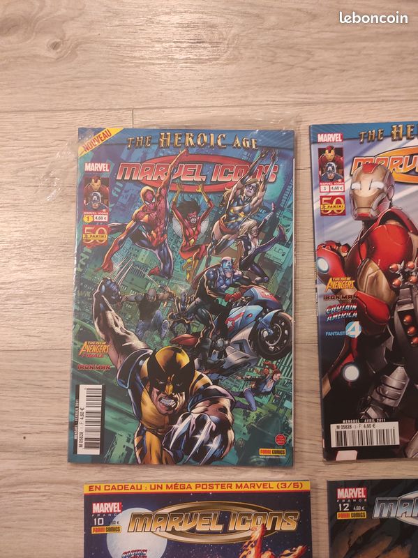 Marvel Icons 1,3,4,7,8,10,12à15,17,24 et HS 4,8,10 (image 2)