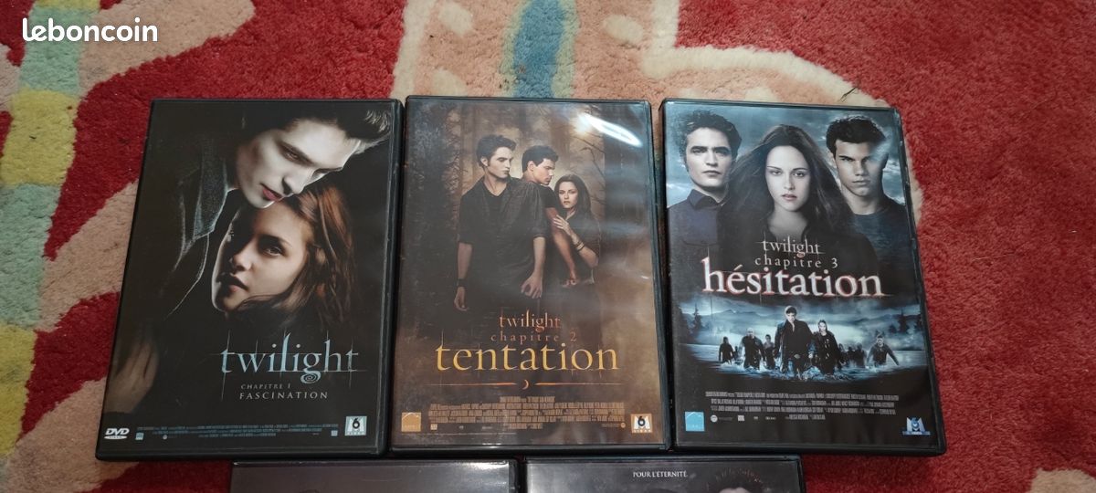 Coffret 5 dvd Twilight 1 5 version française (image 6)