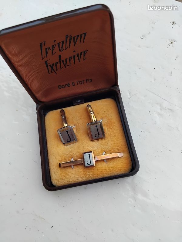 Ensemble Boutons De Manchette Et Pinces à Cravate Wynameleri - Accessoires Classiques Homme Pour Mariage Et Affaires
