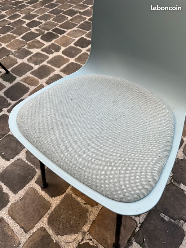 2 chaises Vitra HAL – Jasper Morrison – assise rembourrée (vendues par paire) (image 2)