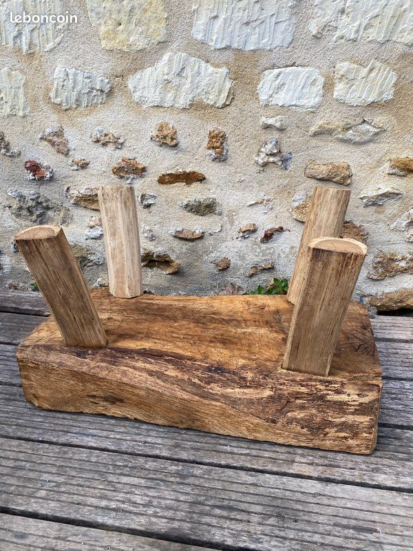 Banc/tabouret en bois (image 8)