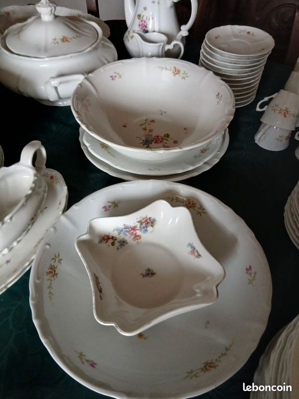 Service porcelaine FD Chauvigny (image 9)