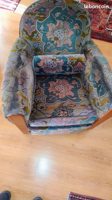 Paire de fauteuils art déco (image 2)