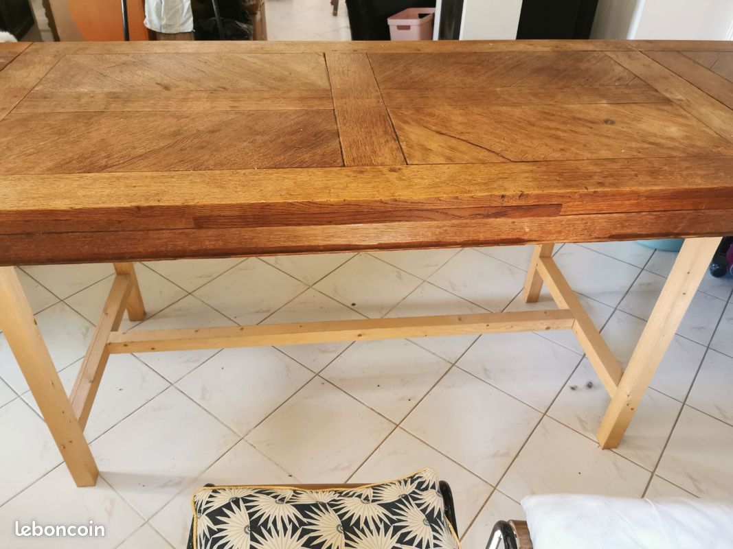 Grande table avec 2 rallonges (image 3)