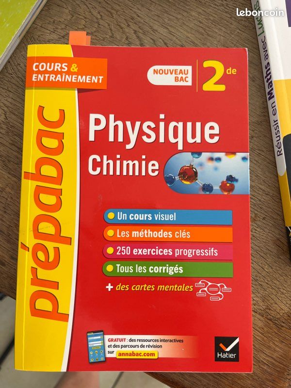 Physique chimie 2nde (image 2)