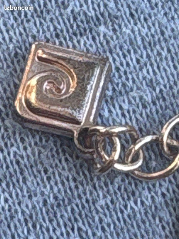 Collier vintage pierre cardin années 70 énorme quartz rose (image 4)