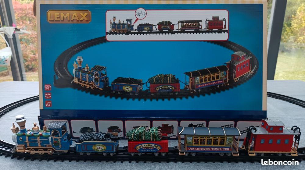 Lemax 44330-08 caddington regional railroad, b/o Collection