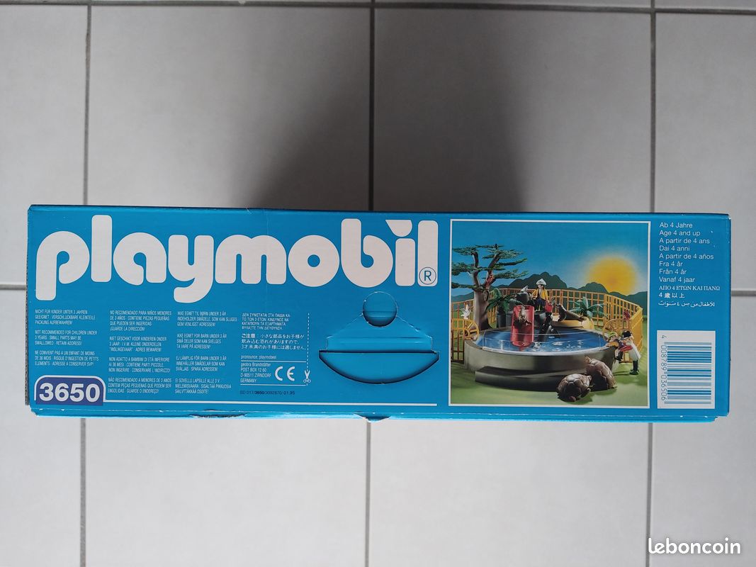 PLAYMOBIL CUSTOM AMETRALLADOR 8E Armée (Tobruk-1941