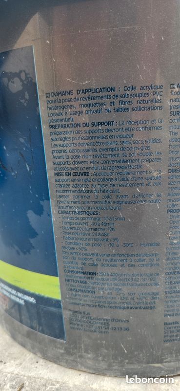 Colle sols souples bostik (image 2)