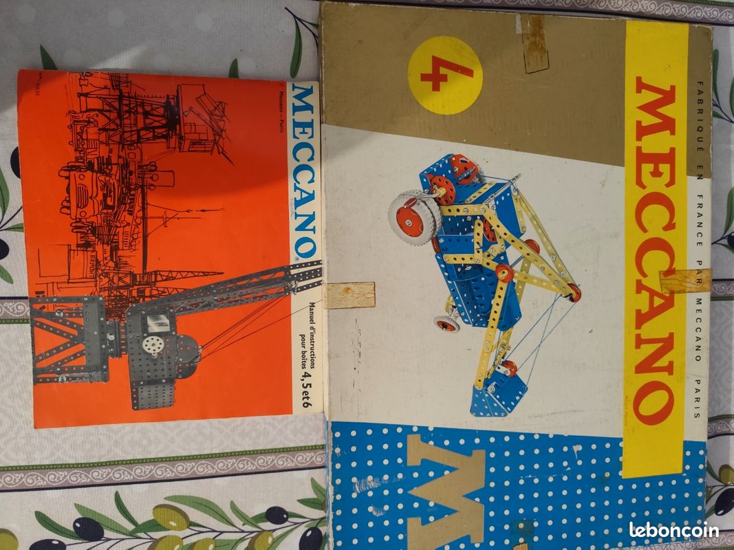 Ancien Grand Jeu De Construction MECCANO - Occasion