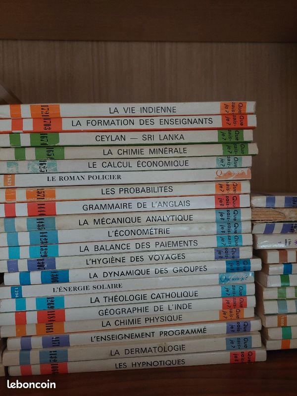 Vide bibliothèque de Que sais je OFFRE SPECIALE 10 livres min (image 4)