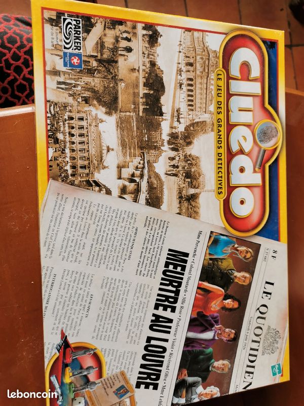 Cluedo édition Paris vintage (image 1)