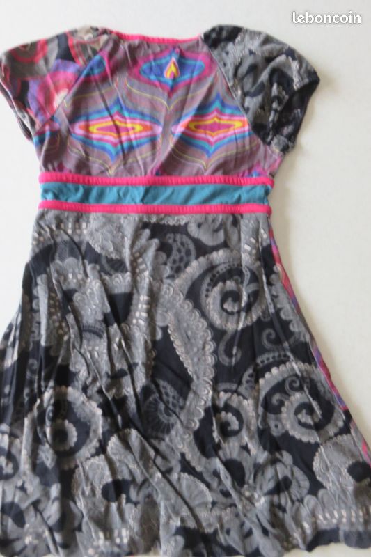 Robe tunique desigual 9/10 ans virg (image 2)