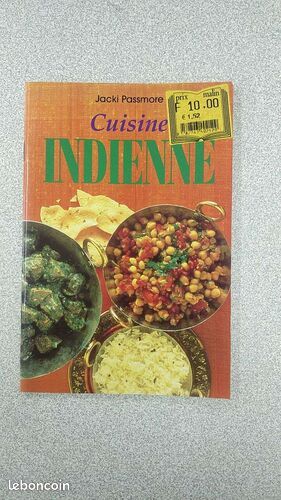 [Livre] Cuisine indienne - Bon état (image 1)