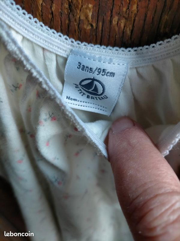 RAVISSANTE CHEMISE DE NUIT PETIT BATEAU 3 ans (image 3)