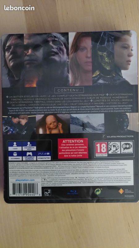 Death Stranding PS4 Special Edition neuf sous blister (image 2)