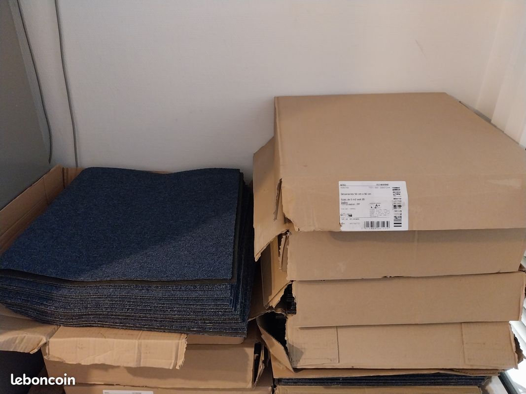 Moquette bleues neuvs (image 3)
