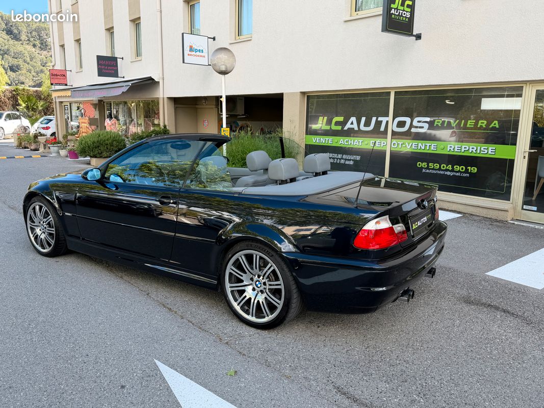 Bmw m3 e46 343 cv smg cabriolet carnet et dossier d'historique disponible (image 5)