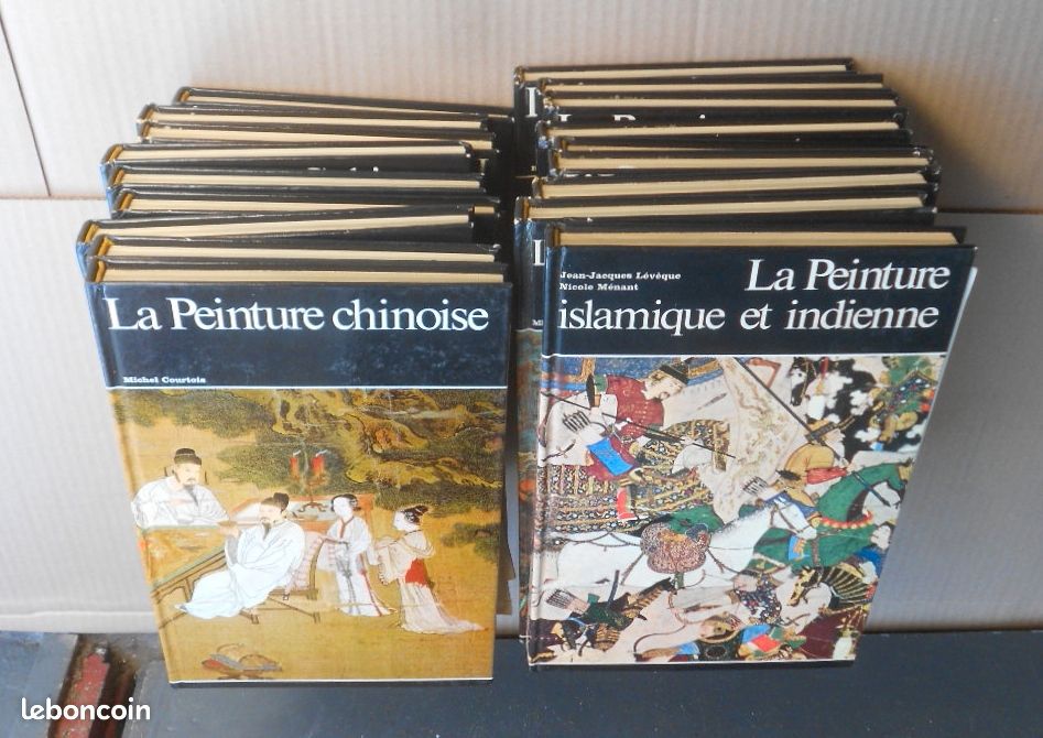 Lot 18 livres ancien 1965 1967 histoire générale de la peinture (image 1)