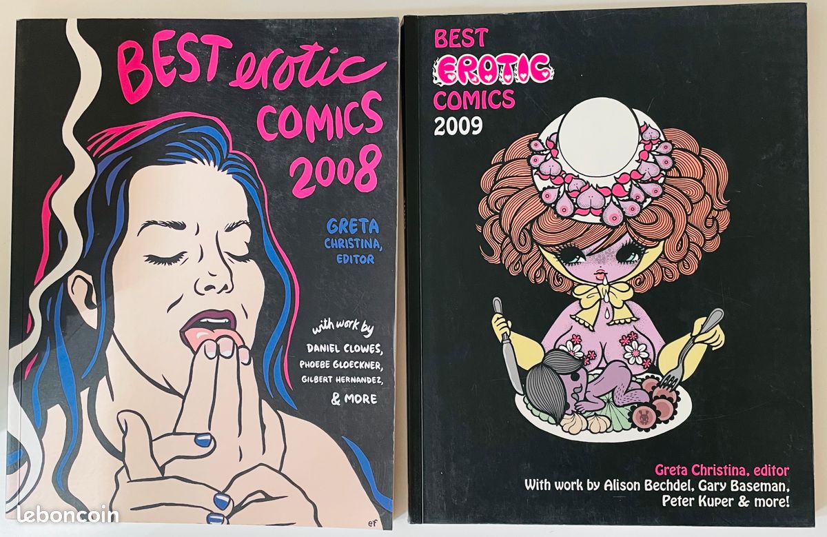 BD ADULTES - BEST EROTIC COMICS 2008 + Edition 2009 - Livres