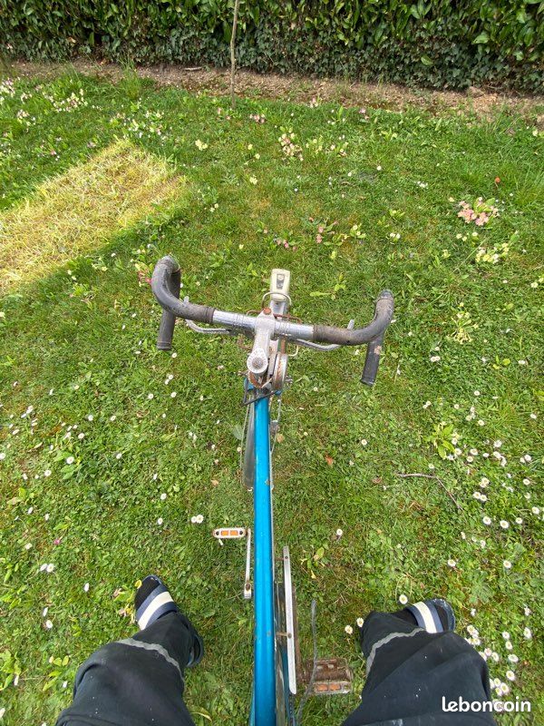 Guidon Vélo Ancien Peugeot - ⌀22mm, Largeur 47cm - Acier - Fabriqué En France
