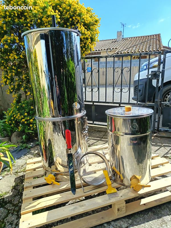 Extracteur de jus d'herbe de blé manuel avec base à ventouse