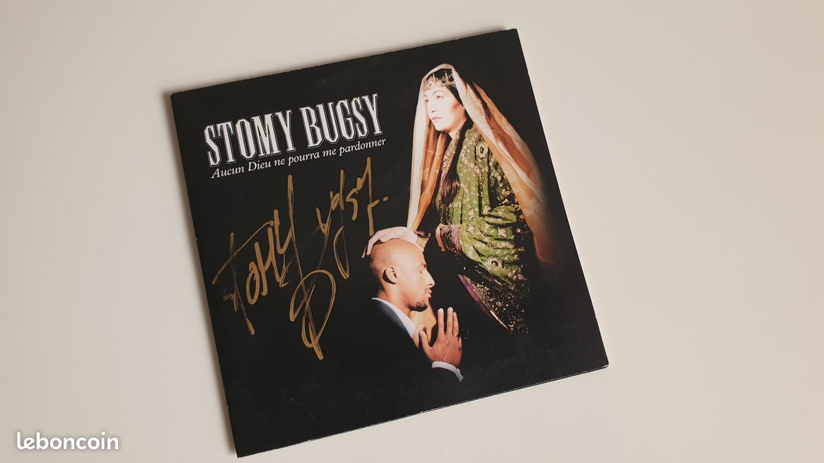 CD 2 titres dédicacé par Stomy Bugsy (image 1)