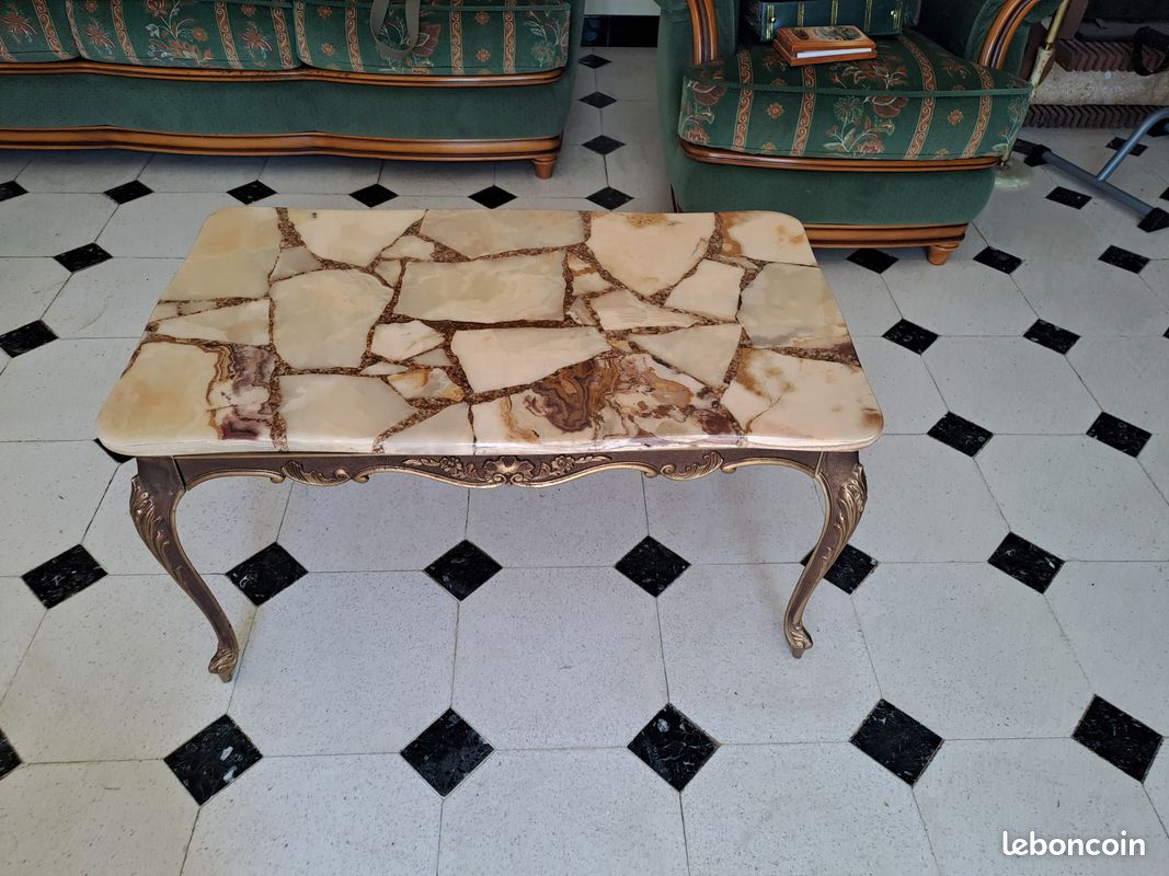 A vendre table basse marbre (image 1)