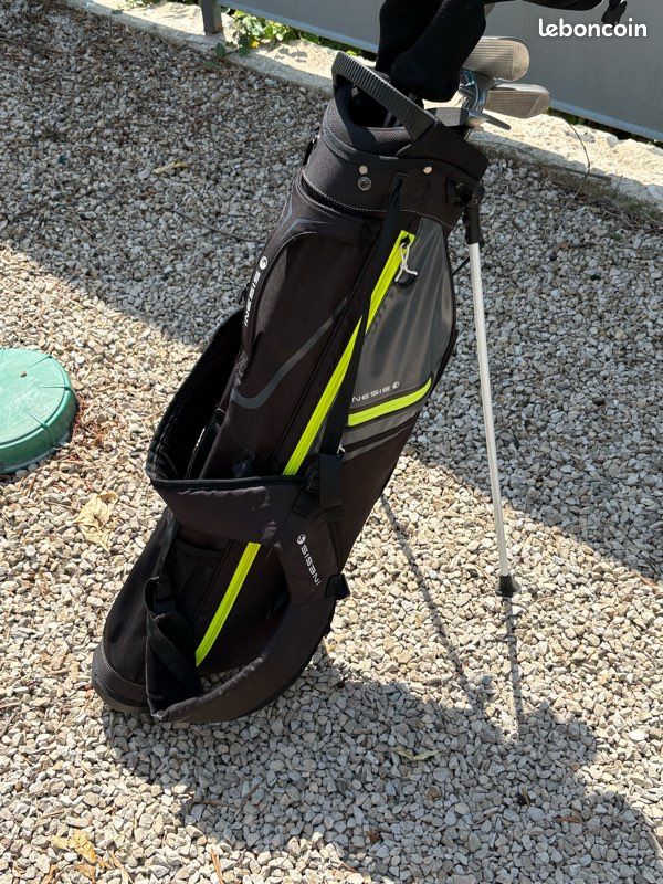 Golf Bag Inesis Sac Golf Sac De Golf Avec Clubs Inesis Adolescent