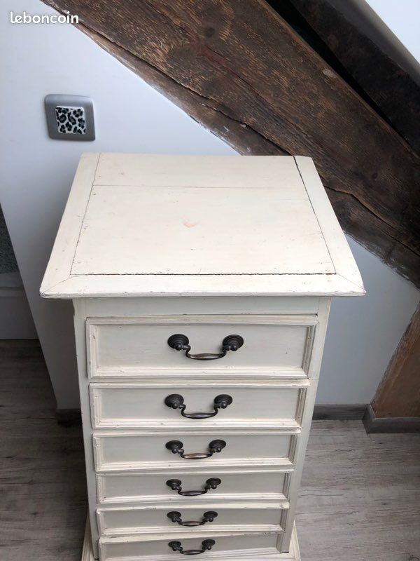 Meuble chiffonnier pyramidal en bois (image 2)