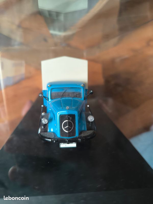 Miniature Schuco 1/43 – Mercedes-Benz L6600 – Pritschenwagen (Camion Plateau) – Réf. 03012