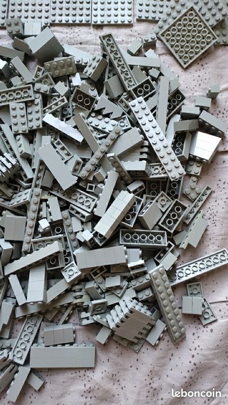 Lego gris vintage en vrac (image 6)