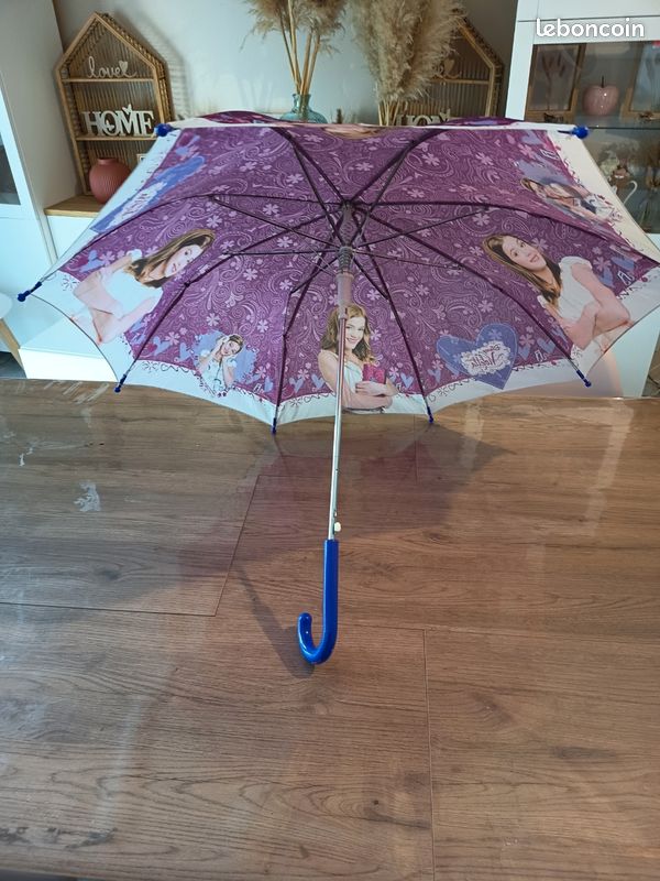 Parapluie Fille Disney Violette – Bleu, Neuf Avec étiquette