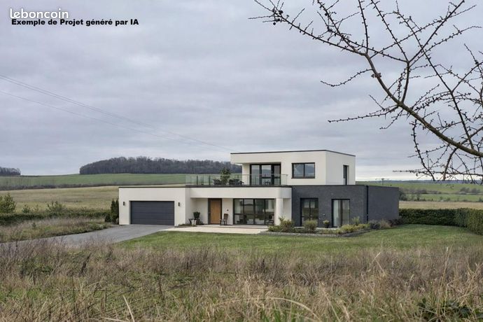 Terrain 1 900 m² Verneuil Sur Serre