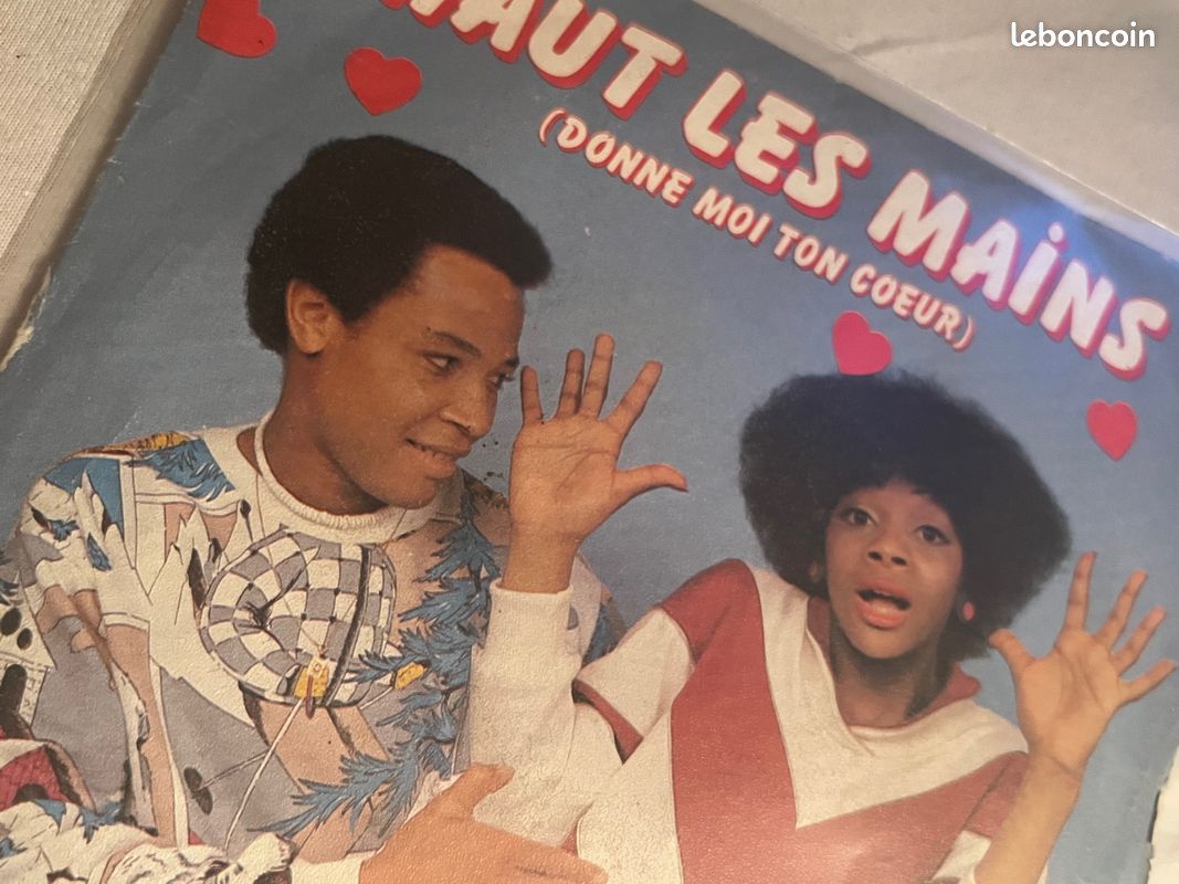 45 Tours Vinyle Ottawan "Haut les Mains" Années 80 VINTAGE (image 2)