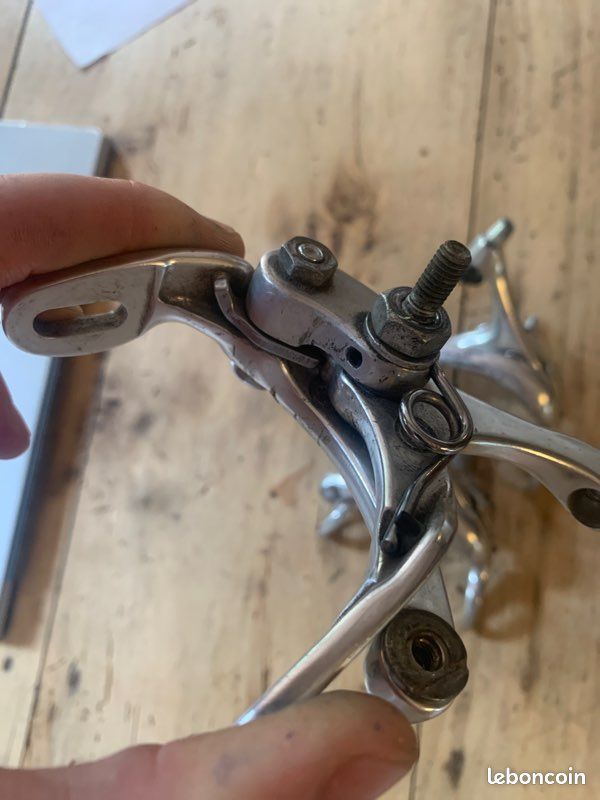 Étriers De Frein Campagnolo Veloce Vintage Acier/alu, Pour Vélo Route Course, Argent